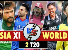 asia eleven vs World Xi