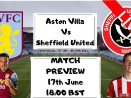 Aston villa vs Sheffield united