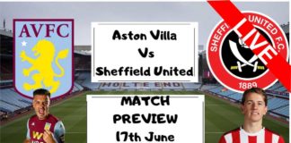 Aston villa vs Sheffield united