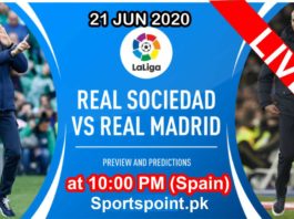 real madrid vs real sociedad live streaming today