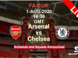 Arsenal vs Chelsea live streaming