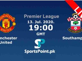 Manchester United vs Southampton live streaming