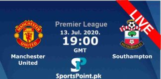 Manchester United vs Southampton live streaming