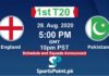 pakistan vs eng 1st t20 live