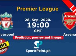 Liverpool vs Arsenal live streaming 28-9-20
