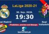 Real Madrid vs Valladolid live streaming 30-9-20