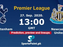 Tottenham vs Newcastle United live streaming 27-9-20