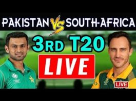 Pakistan vs Sa 3rd T20