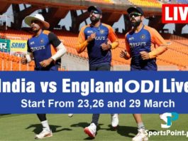 eng vs india odi series 2021