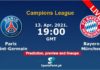 PSG vs Bayern Champions League live streaming