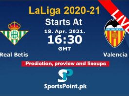 Real Betis vs Valencia live streaming