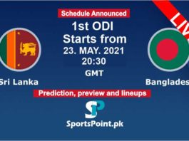 Bangladesh vs Sri Lanka 2021