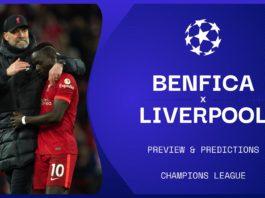Liverpool vs Benfica live match online
