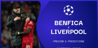 Liverpool vs Benfica live match online
