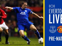 Everton vs Manchester United live match