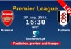 Arsenal vs Fulham live streaming info.preview and lineups Premier League