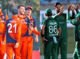 Netherland vs Pakistan live match online tv channels and schedule