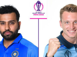 IND vs ENG ICC World Cup 2023 Live Streaming info and Score