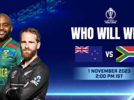 NZ vs SA ICC World Cup 2023 Live Streaming info and Score