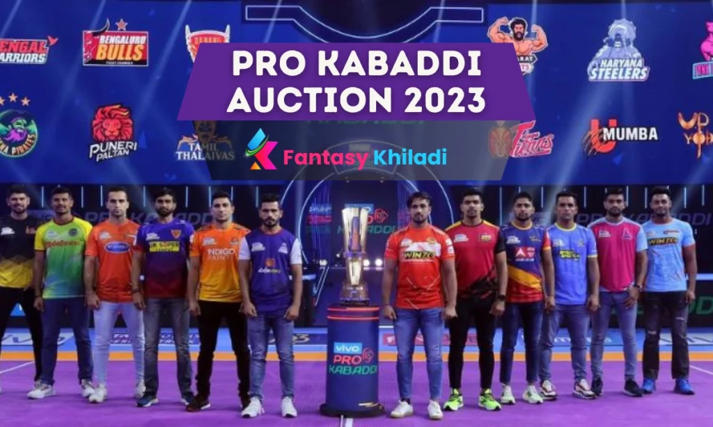 Pro Kabaddi League Auction 2023