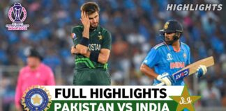 ind vs pak cricket match highlights