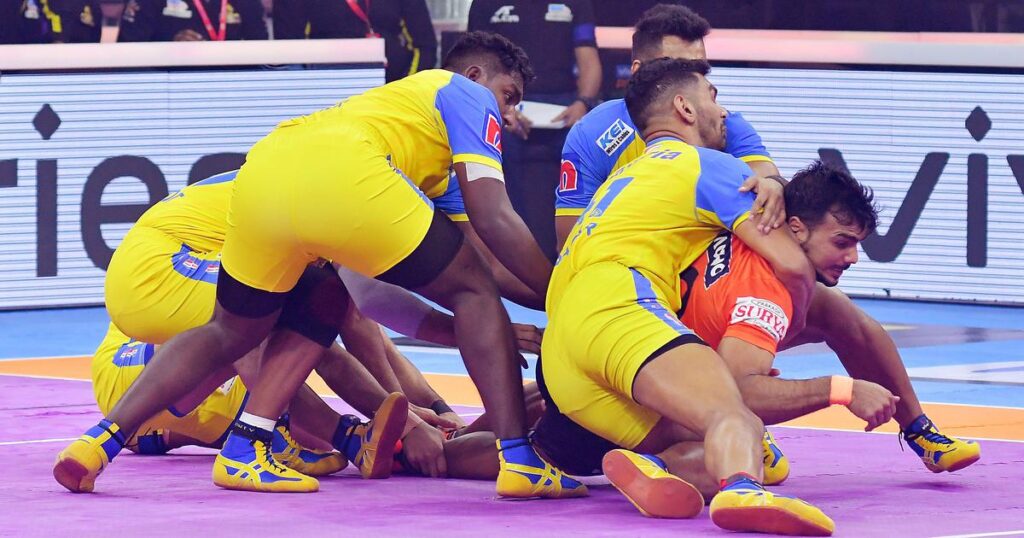 pro kabaddi live match online