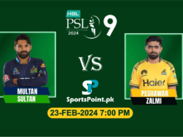 multan sultans vs Peshawar Zalmi match 9 today