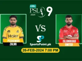 peshawar zalmi vs islamabad united live score match13 psl 2024