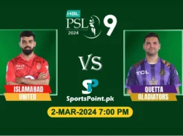 Islamabad United vs Quetta Gladiators live score match 18 psl 9 (1)